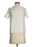Unbranded Ivory Short Sleeve Blouse Size S (estimated) - photo 1