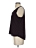 Halogen 100% Polyester Black Burgundy Sleeveless Blouse Size S - photo 5