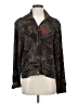 Christopher & Banks 100% Polyester Paisley Brown Jacket Size S (estimated) - photo 1
