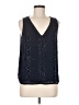 Greylin 100% Polyester Black Sleeveless Blouse Size M - photo 1