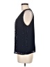 Greylin 100% Polyester Black Sleeveless Blouse Size M - photo 5