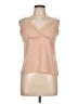 Olive Tree 100% Polyester Tan Sleeveless Blouse Size L - photo 1