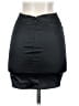 Hey Babe Solid Black Casual Skirt Size S - photo 2