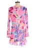Lilly Pulitzer 100% Polyester Tropical Pink Romper Size XXS - photo 2