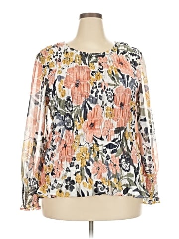 Maurices Long Sleeve Blouse (view 1)