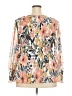 Maurices 100% Polyester Orange Long Sleeve Blouse Size 3X - photo 2