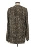 Allison Joy 100% Polyester Gray Long Sleeve Blouse Size S - photo 2