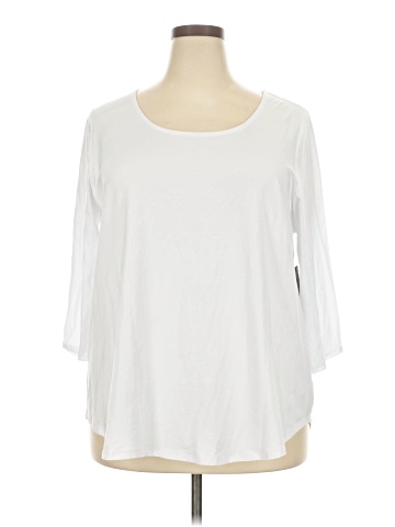 Jones New York 3/4 Sleeve T-Shirt (view 1)
