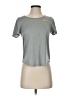 lucy 100% Polyester Gray Active T-Shirt Size S - photo 1