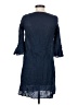 Sleeper 100% Linen Blue Casual Dress Size XS - photo 2