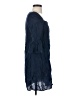 Sleeper 100% Linen Blue Casual Dress Size XS - photo 4