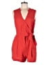 A New Day Solid Red Romper Size M - photo 1