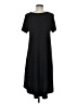Lularoe Solid Black Casual Dress Size M - photo 2