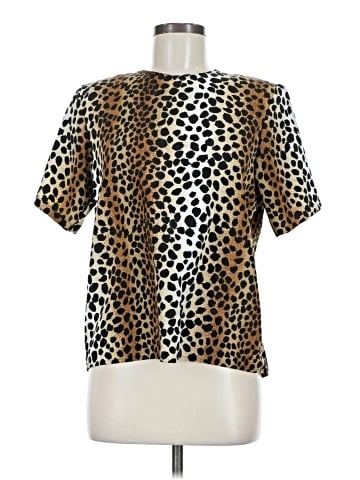 Jaclyn Smith Short Sleeve Blouse (view 1)