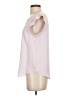 Joie 100% Polyester Solid Pink Short Sleeve Top Size S - photo 5