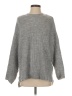 Stradivarius Solid Gray Pullover Sweater Size S - photo 1