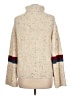 Roolee Tweed Ivory Turtleneck Sweater Size L - photo 2