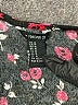 Forever 21 Black 3/4 Sleeve Blouse Size M - photo 4