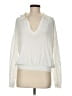 One Grey Day Ivory Long Sleeve Blouse Size M - photo 1