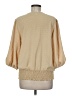 Assorted Brands Tan 3/4 Sleeve Blouse Size M (estimated) - photo 2