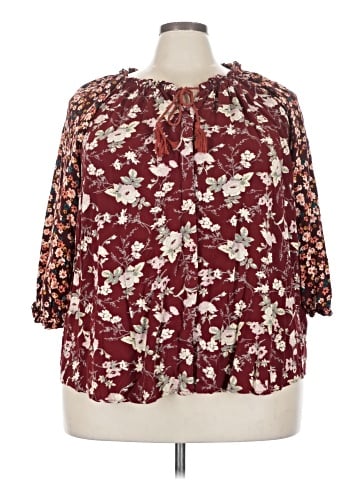 Caffé Marrakesh 3/4 Sleeve Blouse (view 1)