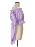 Shein 100% Polyester Purple Long Sleeve Blouse Size L - photo 4