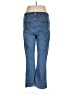 Woman Within Solid Blue Jeans Size 16W - photo 2