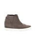 Steven by Steve Madden 100% Leather Gray Brown Ankle Boots Size 8 - photo 1