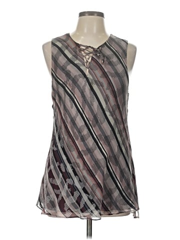 Nic + Zoe Sleeveless Silk Top (view 1)