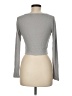 LA Hearts Gray Long Sleeve Top Size M - photo 2