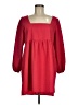 Amadi Solid Red Casual Dress Size M - photo 1