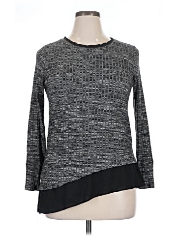Simply Vera Vera Wang Long Sleeve Top (view 1)