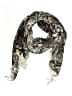 Unbranded Paisley Burgundy White Scarf One size - photo 1