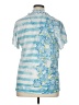 Simply Southern Blue Short Sleeve Top Size 1X - photo 2
