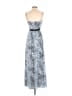 BCBGMAXAZRIA Blue Cocktail Dress Size 4 - photo 2