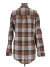 Adora Plaid Brown Long Sleeve Blouse Size M - photo 2