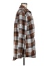 Adora Plaid Brown Long Sleeve Blouse Size M - photo 4