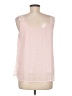 Assorted Brands 100% Polyester Pink Sleeveless Blouse Size M - photo 2