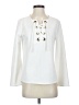 Vince Camuto Ivory Long Sleeve Blouse Size XS - photo 1