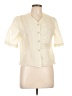 DAZY 100% Polyester Ivory Short Sleeve Blouse Size L - photo 1