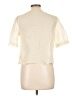 DAZY 100% Polyester Ivory Short Sleeve Blouse Size L - photo 2
