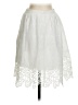 Want and Need 100% Polyester White Casual Skirt Size S - photo 1