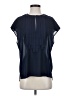 J.Crew 100% Polyester Blue Short Sleeve Blouse Size 4 - photo 1