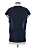 J.Crew 100% Polyester Blue Short Sleeve Blouse Size 4 - photo 2