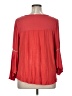 Avenue Red 3/4 Sleeve Blouse Size 14 - 16 Plus - photo 2