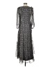 Joie 100% Polyester Floral Gray Casual Dress Size XS - photo 2