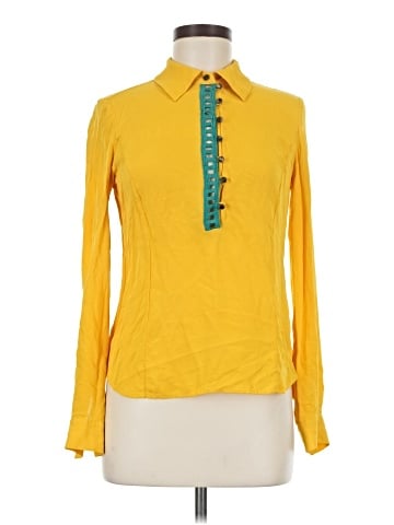 Diane von Furstenberg Long Sleeve Blouse (view 1)