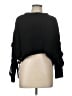 Candie's 100% Polyester Black Pullover Sweater Size L - photo 1