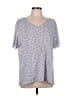 Win Win Polka Dots Gray Short Sleeve T-Shirt Size L (estimated) - photo 1
