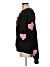Unbranded Hearts Black Pullover Sweater Size M - photo 5